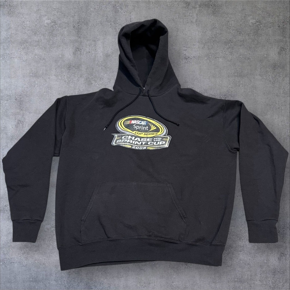 HTF NASCAR Adult  Large Hoodie —‎ 2008 Sprint Cup Chase — Chase Authentics